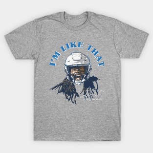 Donte Jackson Carolina I'm Like That Portrait T-Shirt